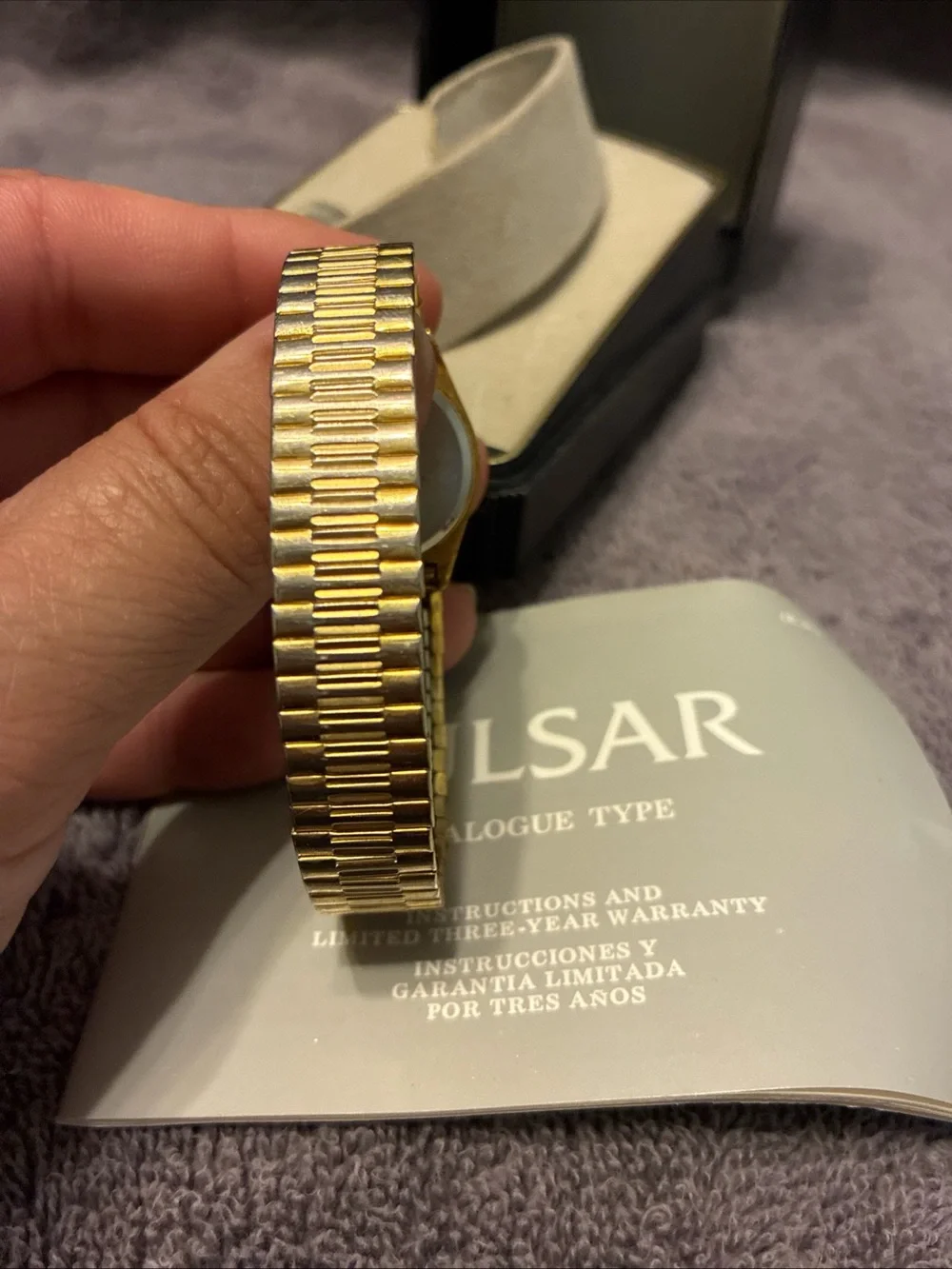 Pulsar Women’s Gold-Tone Dress Watch